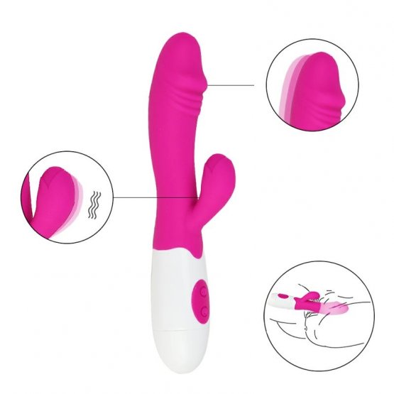 Sora Klitoris ve G-Spot Uyarıcı 2 in 1 Rabbit Vibratör