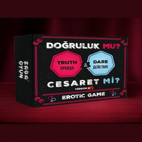 Doğruluk Mu Cesaret Mi Erotik Kutu Oyunu