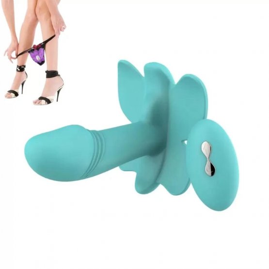 Butterfly Kablosuz Kumandalı Giyilebilir Vibratör - Yeşil