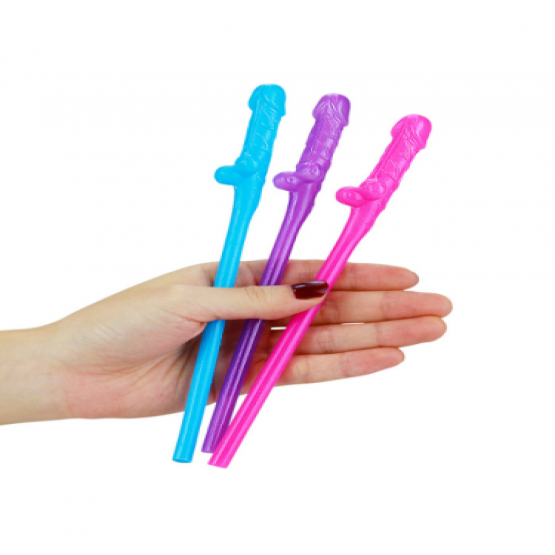 Willy Pipetler 9’lu Paket | Renkli Parti ve Bekarlığa Veda Pipetleri