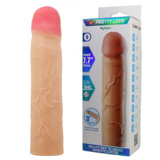 Kylian Gerçek Hissiyatlı Uzatıcı Penis Kılıfı
