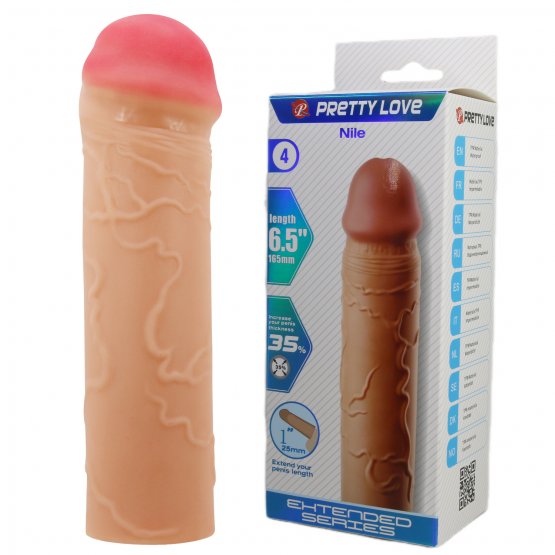 Nile Gerçek Hissiyatlı Uzatıcı Penis Kılıfı