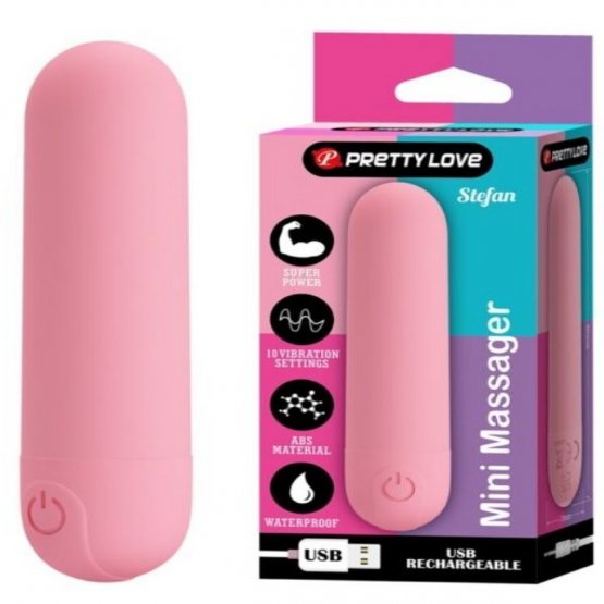 Herotik Shop Stefan Mini Massager Bullet Vibratör Pembe