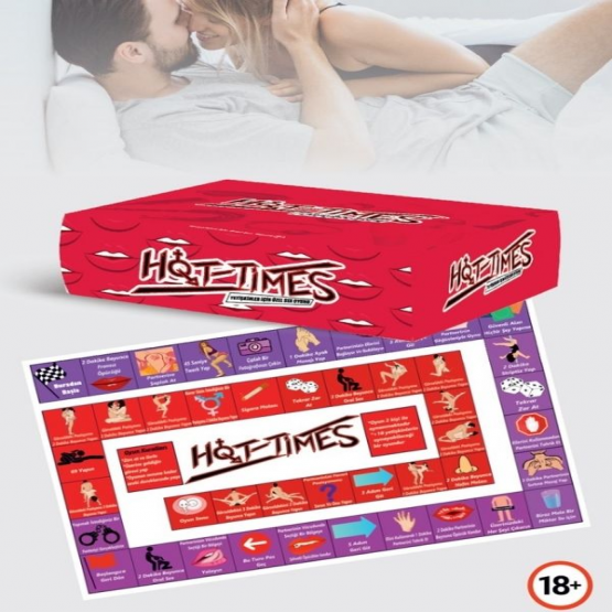 Hot Times Yetişkinlere Özel Cinsel İlişki Yatak Kutu Oyunu