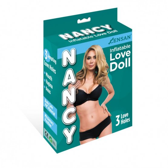 Herotik Shop - Nancy 3 Girişli Gerçekçi Şişme Bebek